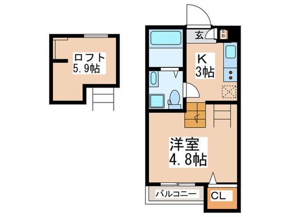 ラティールの物件間取画像